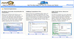 Desktop Screenshot of abhisoft.net